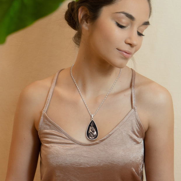 Hypersthene Gemstone Pendant