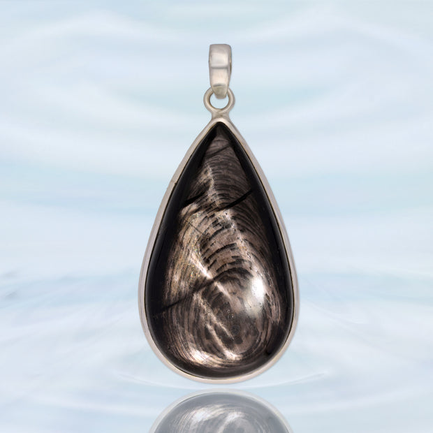 Hypersthene Gemstone Pendant
