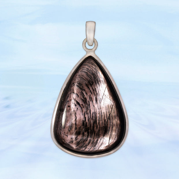 Hypersthene Gemstone Pendant