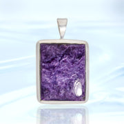 Sterling Silver Charoite Pendant