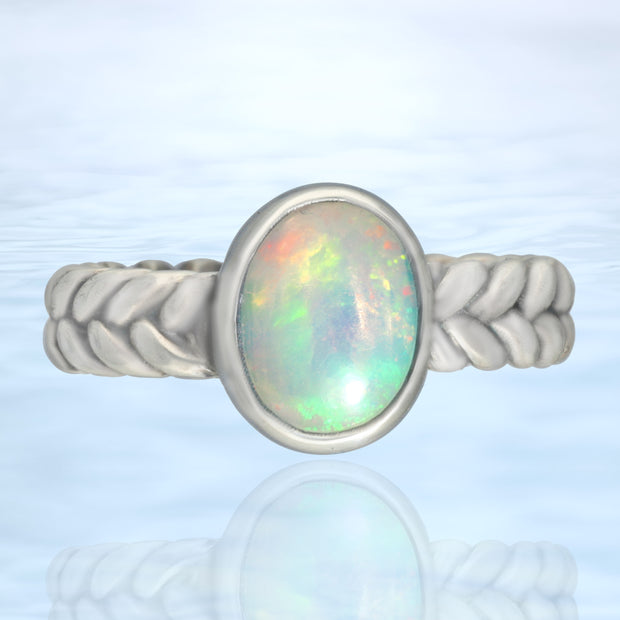Natural Opal Ring Size 6